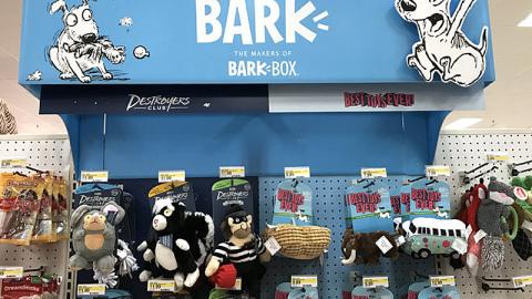 Barkbox sales toys target