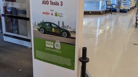 Meijer Avocados from Peru 'Enter Now' Security Wrap