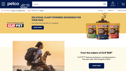 Petco Clif Pet Brand Showcase