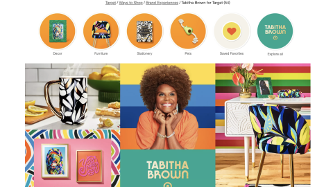 Tabitha Brown for Target Brand Showcase