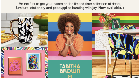 Tabitha Brown for Target 'Shop the Collection' Email Blast