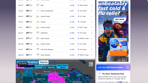 Alka-Seltzer The Weather Channel