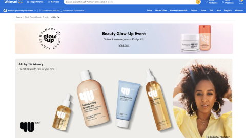 Walmart 4U by Tia Mowry Brand Showcase