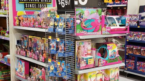 Barbie store supermarket walmart