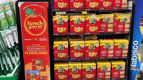 Ritz Walmart 'Lunch Goes On' Side Panel
