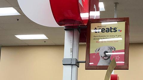 Petsmart treats outlet points