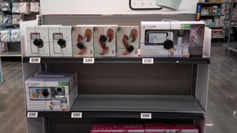 Owlet 'Sleep More Worry Less' Endcap