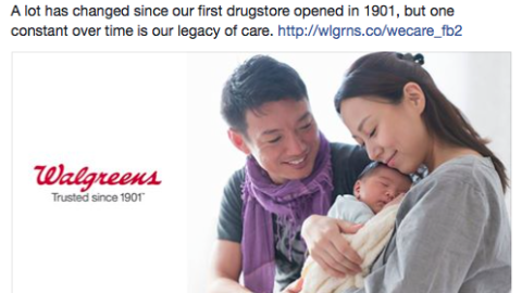 Walgreens Facebook Update