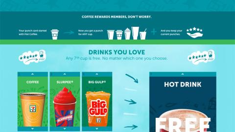 7-Eleven '7Rewards' Web Page