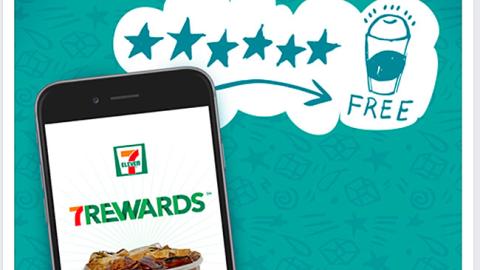 7-Eleven 'Any 7th Cup is Free' Facebook Update