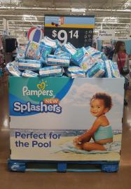 Pampers best sale splashers walmart