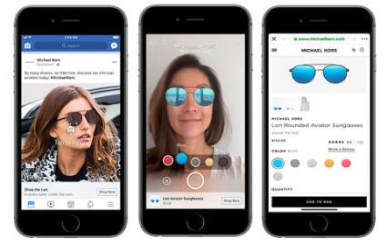 Facebook sunglasses ad Clearance