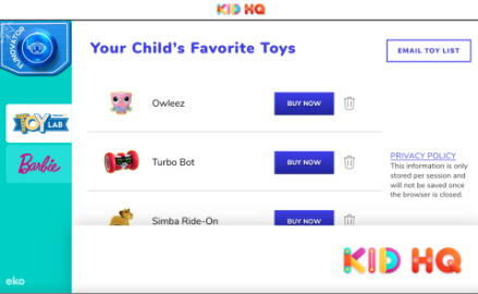 Walmart Holiday Kids HQ Toy Lab