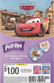 Huggies Pull Ups Cars 2 FSI Path to Purchase Institute