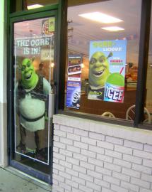 Burger store king shrek