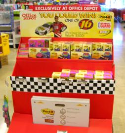 Office Depot/3M NASCAR Endcap | Path to Purchase Institute