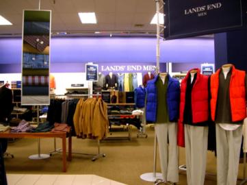 Lands end outlet coats at sears