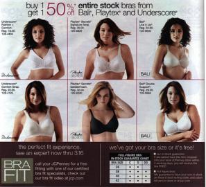 JCPenney Bra Fit Feature Path to Purchase Institute