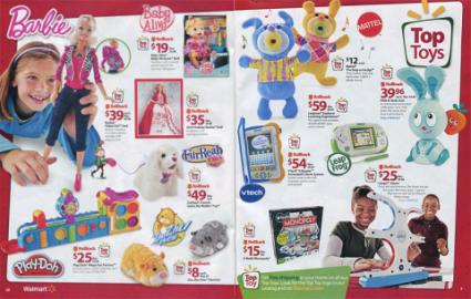 Walmart toy shop ad