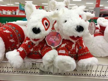 Target best sale bullseye plush