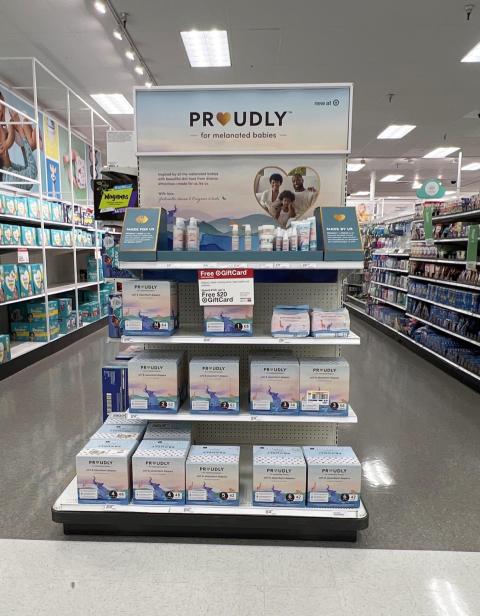 Baby products at store target