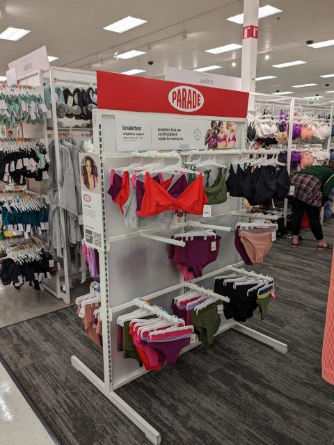 Target Welcomes Parade Underwear to Stores Website Path to