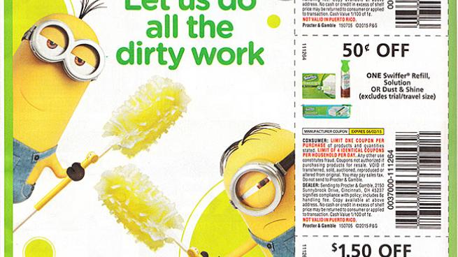 Swiffer 'Let Us Do All The Dirty Work' FSI | Path to Purchase 
