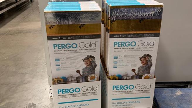 Pergo deals gold underlayment