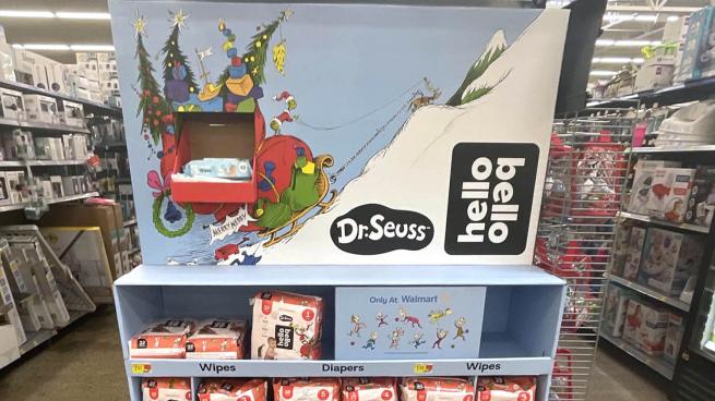 Hello Bello Walmart Dr Seuss Endcap