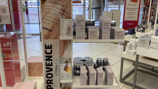 Provence Beauty Ulta Floorstand