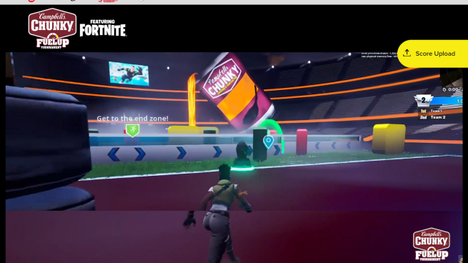 NFL activates around Fortnite with NFL Zone