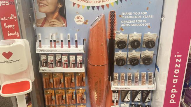 covergirl endcap