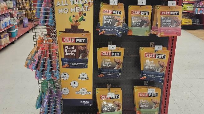 Clif pet endcap