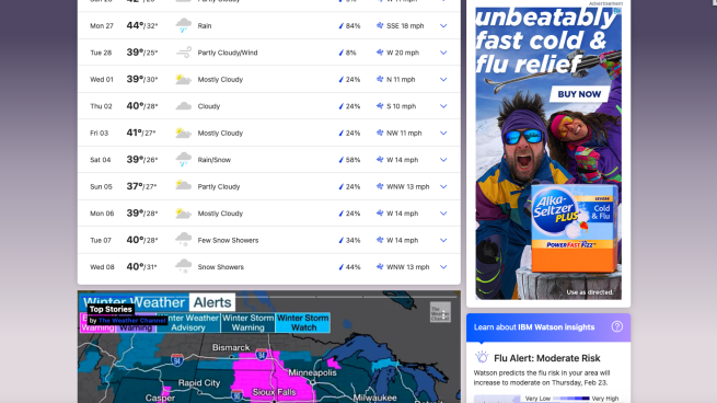 Alka-Seltzer The Weather Channel