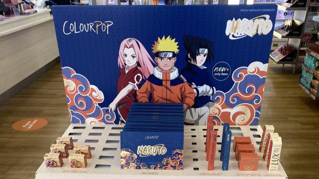 Colourpop Naruto Display