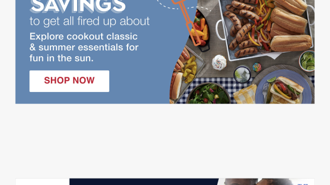 BJ's landing page