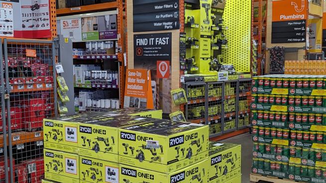 Ryobi endcap