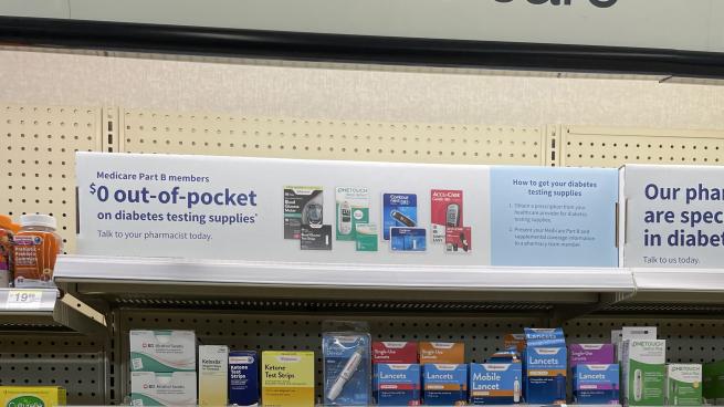 Walgreens In-Line display