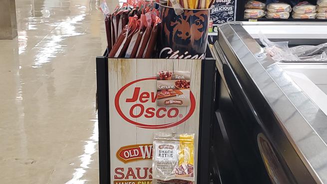 Old wisconsin display Rack