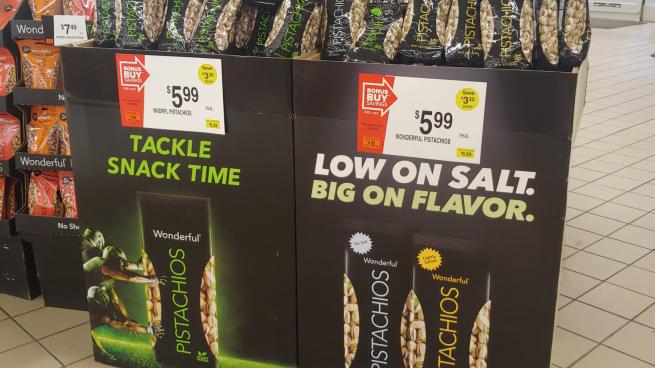 Wonderful pistachios