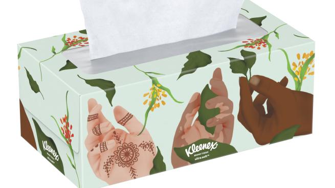 Kleenex 'Celebrate the World Around Us' Packaging