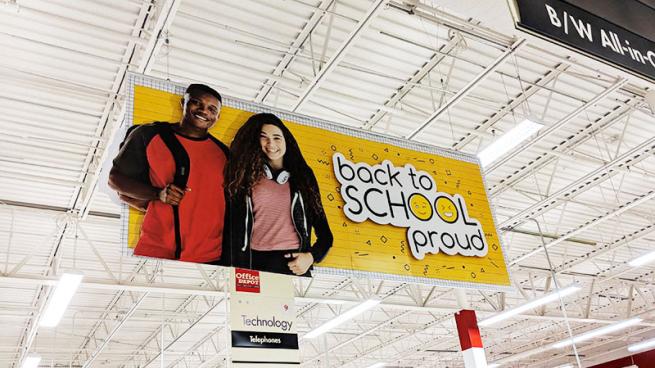 Office depot online banner