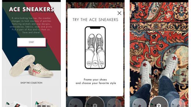 Gucci Slips into AR-Enabled Try-On Tool | Path to Purchase Institute
