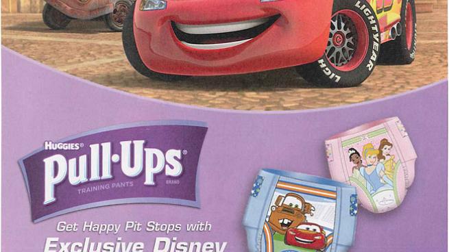 Huggies pull hot sale ups cars