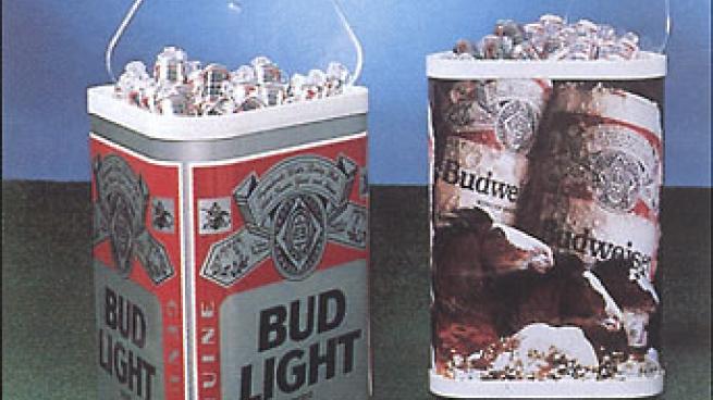 Budweiser and Bud Light Coolers