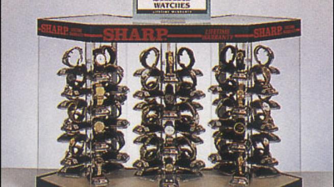 Sharp Wal-Mart Watch Display