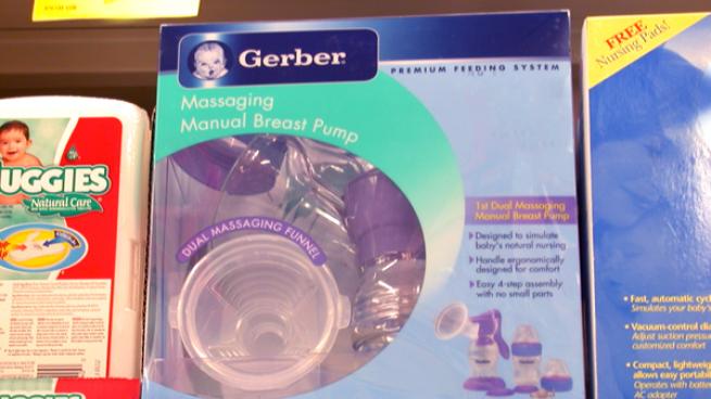 Gerber deals breast pump