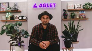 a man standing in a room