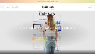 The Hair Lab by Strands Website