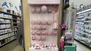 Olive & June Nail Walmart Endcap Display